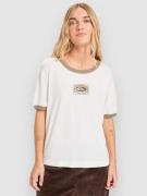 Quiksilver Ringer Screen T-shirt hvid