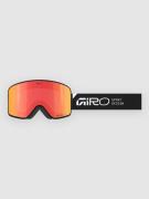 Giro Method II Stacked Black/Red Briller sort