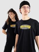 Thrasher Checkered Oval T-shirt sort