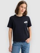 Burton Heavyweight Logo T-shirt sort
