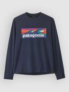 Patagonia Cap Sw Kids Longsleeve T-Shirt blå