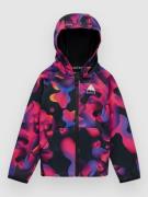 Burton Crown Wpf Kids Hættetrøje med lynlås mønster