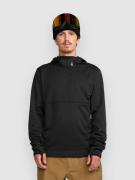 Volcom Gridlock Hooded P/O Fleecepullover sort