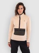 Hurley Coastal Bonded Fleece Jakke brun