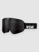 TSG Four S Solid Black-Black Briller sort