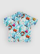 The Dudes Squiggle Pattern Light Hawaiian Skjorte mønster