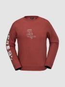 Volcom Essential Crew Sweater rød