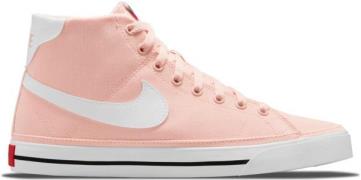 Nike Court Legacy Mid Canvas Damer Sneakers Pink 38