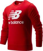 New Balance Essentials Stacked Logo Sweatshirt Herrer Spar2540 Rød Xs
