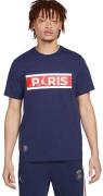Nike Paris Saintgermain Tshirt Herrer Tøj Blå Xs
