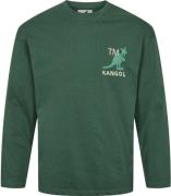 Kangol Harlem M04 Longsleeve Tshirt Herrer Tøj Grøn Xs