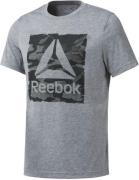 Reebok Camo Logo Tshirt Herrer Tøj Grå S