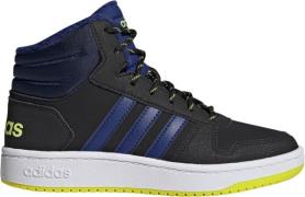 Adidas Hoops 2.0 Mid Sneakers Unisex Sko Sort 39 1/3