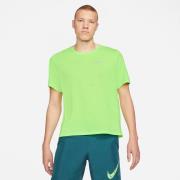 Nike Drifit Miler Løbe Tshirt Herrer Tøj Grøn S