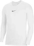 Nike Drifit Park First Layer Langærmet Tshirt Herrer Tøj Hvid Xxl