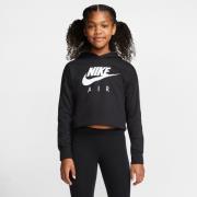 Nike Air Cropped Hættetrøje Unisex Tøj Sort Xl