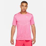 Nike Drifit Rise 365 Løbe Tshirt Herrer Kortærmet Tshirts Pink L