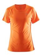 Craft Prime Tee Trænings Tshirt Damer Tøj Orange M