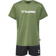 Hummel Plag Sæt Tshirt + Shorts Drenge Tøj 104