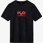 H2o Logo Tshirt Herrer Tøj Sort S