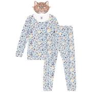 Petit Bateau Leopardmønstret Pyjamas Cremefarvet |  | 4 years