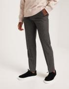 Selected Homme Slhstraight-William Wool Dsn 196 Pa Bukser Grøn