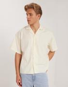 Jack & Jones Jorboxy Poplin Stripe Shirt Ss Styd Kortærmede skjorter B...