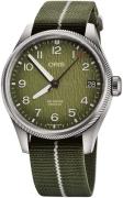 Oris Herreur 01 751 7761 4187-Set Big Crown Grøn/Tekstil Ø41 mm