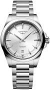 Longines Dameur L3.720.4.72.6 Conquest Sølvfarvet/Stål Ø38 mm