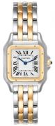 Cartier Dameur W2PN0007 Panthere De Sølvfarvet/18 karat guld