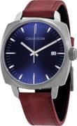 Calvin Klein K9N111ZN Blå/Læder Ø39 mm