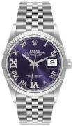 Rolex Herreur 126234-0021 Datejust 36 Lilla/Stål Ø36 mm