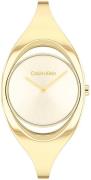 Calvin Klein Dameur 25200391 Elation Guld/Gul guldtonet stål Ø32.5