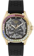 Philipp Plein Herreur PWRAA0523 High-Conic Grå/Gummi Ø42 mm