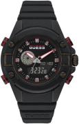 Guess Herreur GW0269G3 Sort/Gummi Ø47 mm