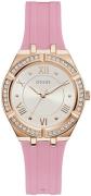 Guess Dameur GW0034L3 Cosmo Sølvfarvet/Gummi Ø36 mm