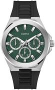 Guess Herreur GW0799G3 Dashboard Grøn/Gummi Ø46 mm