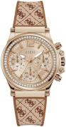 Guess Dameur GW0699L2 Charisma Rosa guldfarvet/Gummi Ø38 mm