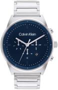 Calvin Klein Herreur 1685229 Blå/Stål Ø45 mm