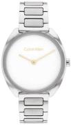 Calvin Klein Dameur 25200275 Adorn Hvid/Stål Ø34 mm