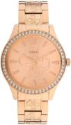 Guess Dameur W1280L3 Rosa guldfarvet/Rosaguldtonet stål Ø38 mm