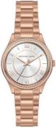Michael Kors Dameur MK4850SET Lauryn Sølvfarvet/Rosaguldtonet stål