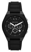 Armani Exchange Herreur AX4161 Rafael Sort/Gummi Ø44 mm