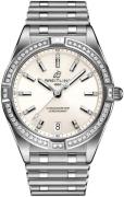 Breitling Dameur A77310591A1A1 Chronomat 32 Hvid/Stål Ø32 mm