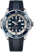 Breitling Herreur A17378E71C1S1 Superocean Automatic 46 Blå/Gummi