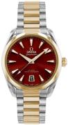 Omega 220.20.38.20.10.002 Seamaster Aqua Terra 150M Rød/18 karat