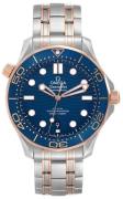 Omega Herreur 210.20.42.20.03.002 Seamaster Diver 300M Blå/18 karat