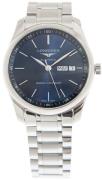 Longines Herreur L2.910.4.92.6 Master Blå/Stål Ø40 mm