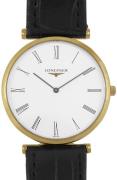 Longines Dameur L4.709.2.21.2 La Grande Classique De Hvid/Læder Ø33
