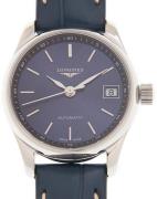 Longines Dameur L2.128.4.92.0 Master Blå/Læder Ø25.5 mm